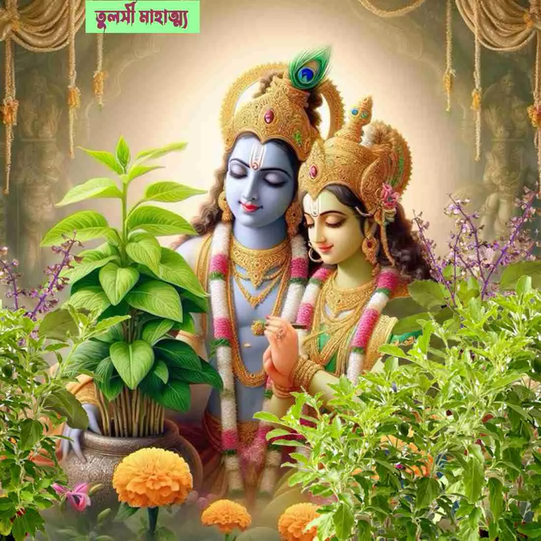 তুলসী মাহাত্ম্য (Tulasi Mahatyam)✸তুলসী পূজা ও বিধি-নিষেধ_1