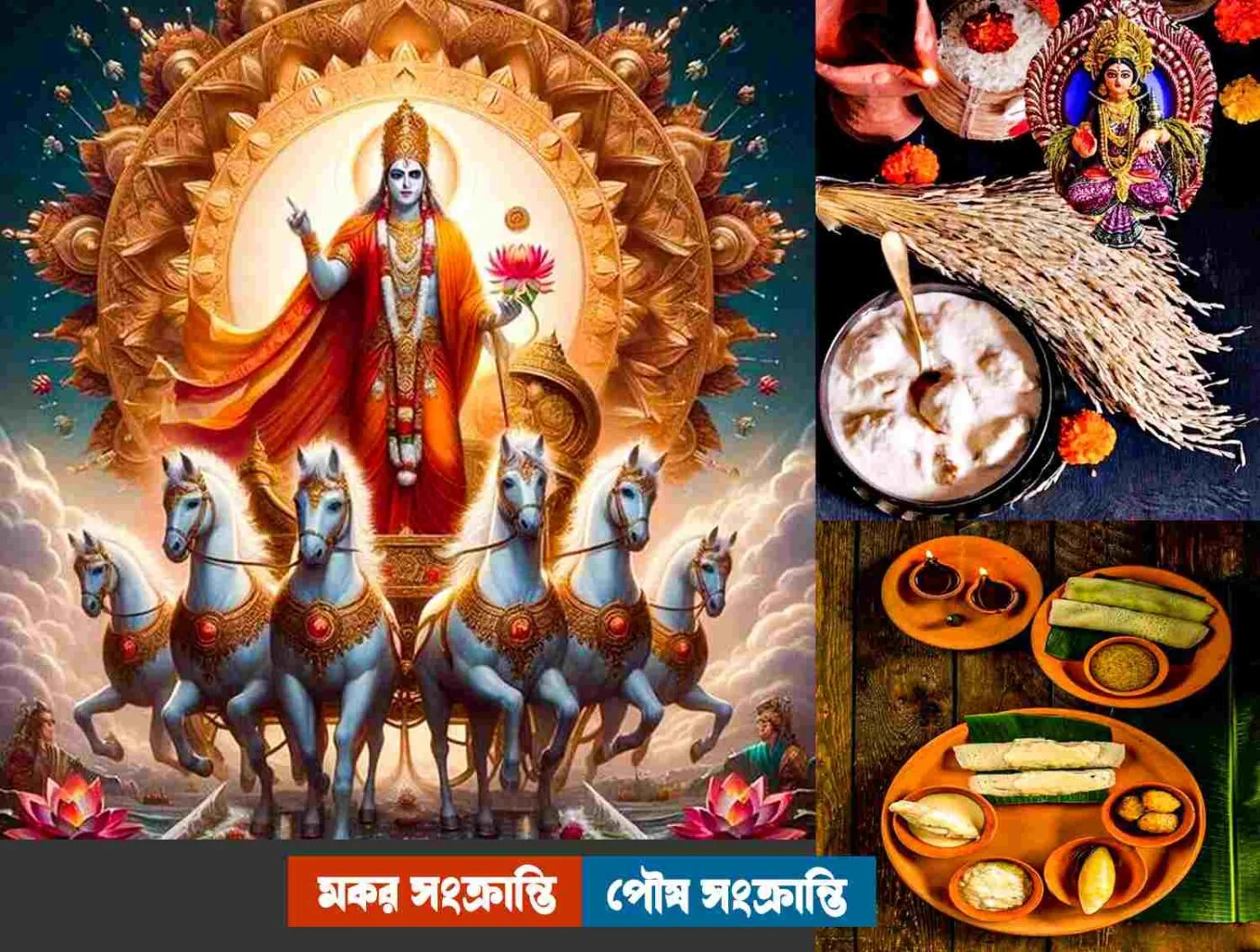 ✤মকর সংক্রান্তি (Makar Sankranti)✸পৌষ সংক্রান্তি (Poush Sankranti)✤1